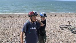 Ashley and Joe on Seaton Beach